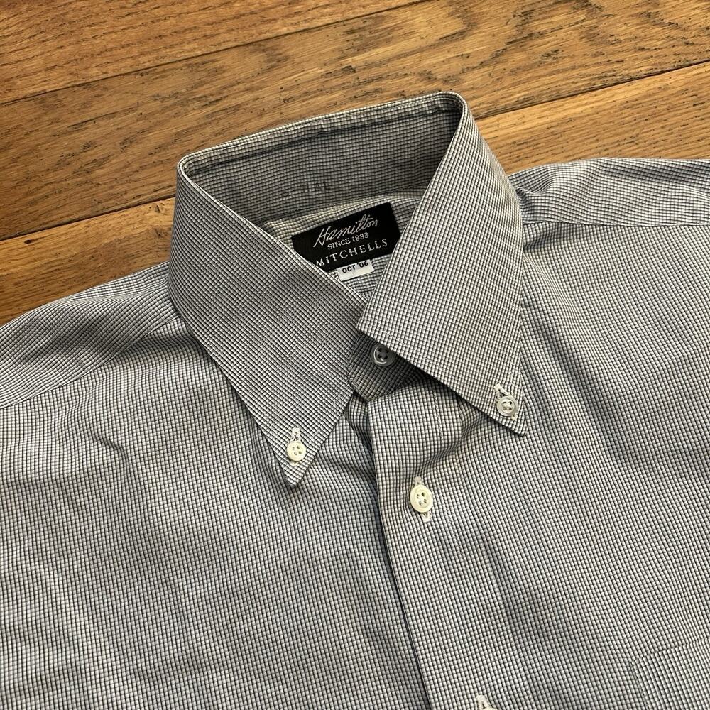 Hamilton Shirt Co 1883 Oct 06 Mitchell’s Plaid Button Up Shirt XL